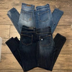 Bundle of Express Skinny Jeans (4 total)